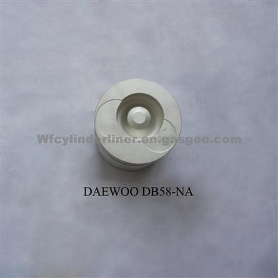 Tin-Plated DB58 Piston 65.02501-0561 With Round Combustion Chamber 54mm