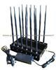 12-Band Jammer Cell Phone GSM CDMA 3G 4G WIFI GPS VHF,UHF And Lojack