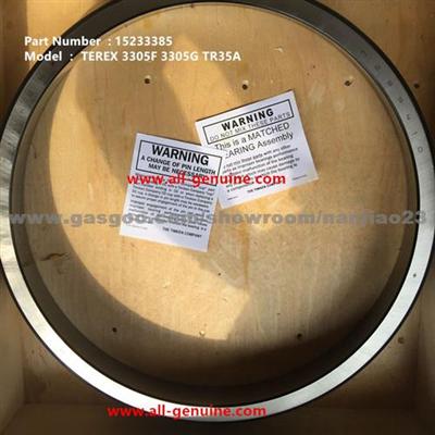 15233385 BEARING TEREX TR100 TR50 TR60 3305F 3303 3307 TR35A CUMMINS TIMKEN ALLISON