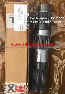 15331582 PTO SHAFT TEREX NHL 3305F TR35A TR50 TR60 TR100 3305 3307 3305G 3305K ALLISON CUMMINS UNIT RIG MT3600 MT4400