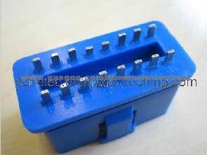 OBDII 16P 24V Blue Connector