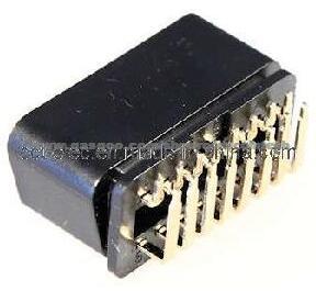 J1962 Obdii 16p M R/A Connector