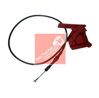 9417500461 Grill Cable With Handle For Mercedes Trucks Cabin & Body Parts