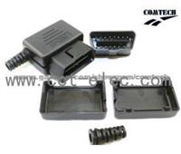 J1962 Obdii 16p M Rotate 90 Deg Fabricated Connector