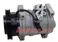 10S15 Car Air Conditioner Compressor 12V CLUTCH: 134/PV4 R134a OTHER NO: DENSO:447220-4772 DODGE NEON (05-03)（AC.100.022）