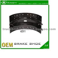 New Heavy Duty Brake Shoes For Truck 4311