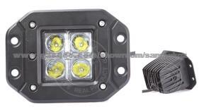 Waterproof 4 12W CREE LED Flush Mount Light For 4X4 Truck (SM6125F)