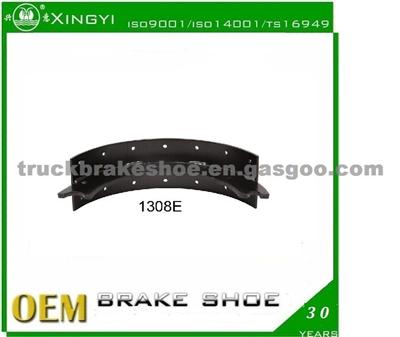 1308E High Quality New Heavy Duty Brake Shoes For Truck