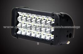 Three Row Super Bright Spotlight 72W LED Light Bar