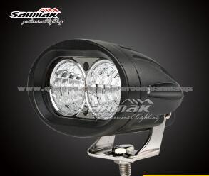 4 20W Super Safety Oval Blue Light LED Headlight