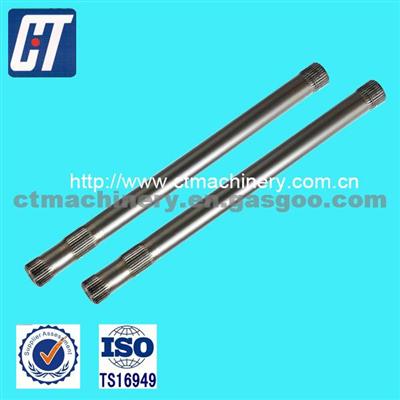 MAN Stainless Steel Spur Gear Splined Tube Shaft