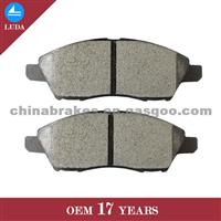 Less Metal Brake Pad For D1592 D1060-ED500 NISSAN