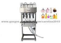 Semi Automatic 4-Heads Vacuum Perfume Filler Liquid Filling Machine (Chinacoal02)