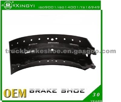 Quality-Trusted BPW Old Type Brake Shoes For Heavy Duty Trucks OEM 05.091.27.54.2