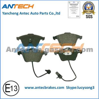 WVA23762 Top Quality Semi-Metallic T1218 Brake Pad For AUDI