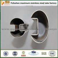 EN1.4301 Stainless Steel Square Tubes Ss Slotted Pipe