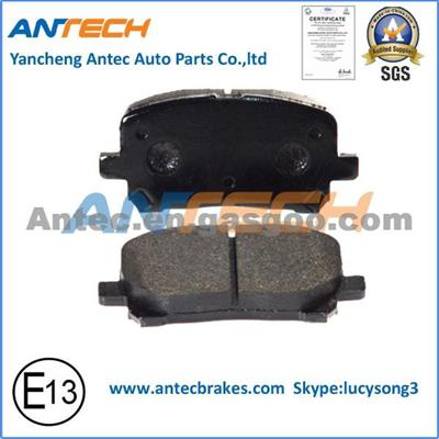 WVA23836 Top Quality Semi-Metallic T1332 Brake Pad For TOYOTA/PONTIAC