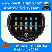 Ouchuangbo Car Gps Radio Navigation Android 5.1 For Mini Coope 2014 With Wifi 1080P ROM 16GB