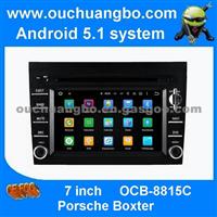 Ouchuangbo Autoradio Dvd Multimedia Android 5.1 For Porsche BOXTER With4*45 Watts Amplifier Resolution 1024*600