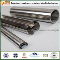 Astm 304 Stainless Steel Slot Pipes Square Inox