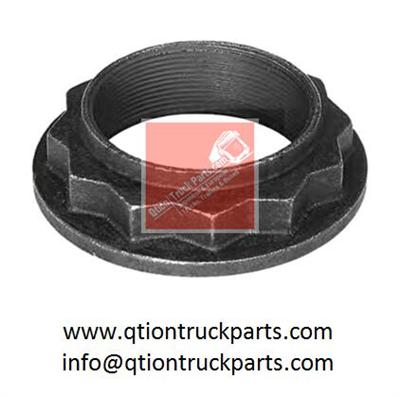 3853510672 Flat Collar Nut For Mercedes Trucks Parts