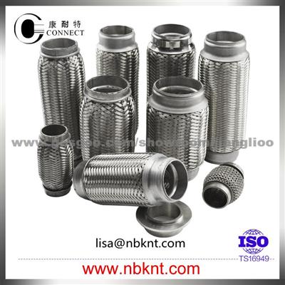 Auto Exhaust Flexible Pipe With Inner Braid