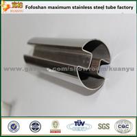 316l Stainless Steel Welded Pipe Slot Tubes