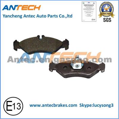 WVA21621 Top Quality Semi-Metallic T1142 Brake Pad For MERCEDES-BENZ/VW