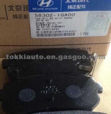 Hyundai Brake Pad 583021GA00,583021HA00,583020ZA00,583021XA30,58302-1GA00,58302-1HA00,58302-0ZA00,58302-1XA30