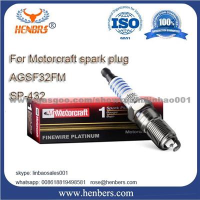 Automobile Iridium Bujias Spark Plug For Ford MONDEO Spark Plug Bujias AGSF32FM SP-432