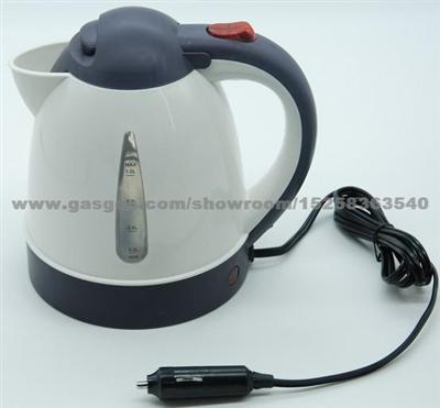 12v Travel Mug Car Electric Water Kettle With Auto-Stop Function