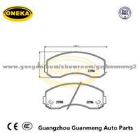 ONEKA Brake Pad Set RB-9133-11261 D1513 FOR K2700 (Latin America) 2001-2005 FOR KOREA CAR AUTO BRAKE PARTS FOR KIA K2700 / K2500