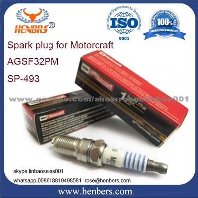 Motorcraft Spark Plug Sp-411 Sp-432 Sp-493 Sp-479 Sp-500 Sp-509 Sp-530 AYFS22FM AGSF32FM AGSF32PM AGSF22WM AGSF22FM