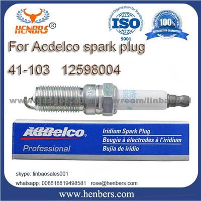 Acdelco Spark Plug For Buick Colorado Malibu Delco Auto Parts 41 103,12598004,8#41-103