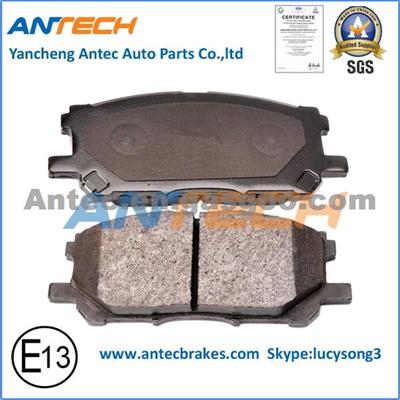 WVA23734 Top Quality Semi-Metallic T1316 Brake Pad For LEXUS