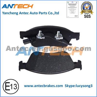 WVA23885 Top Quality Semi-Metallic T1224 Brake Pad For VOLKSWAGEN/AUDI