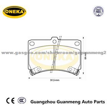 ONEKA Front Axle Brake Pad Set B4Y6-33-23A FOR MAZDA 121 / 323 / DEMIO FOR FORD Aspire / MERCURY Tracer AUTO BRAKE PARTS