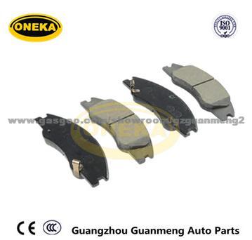 ONEKA China Brake Pads Factory Auto Ceramic / Semi-Metal Brake Pads D1074 For KIA CERATO (LD) 1.5 / Spectra 2.0 L KOREA CAR 58101-2FA10