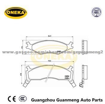 ONEKA Front Axle Brake Pad Set 0K011-33-23Z ADG04206 FOR KIA RETONA (CE) 2.0 16V / Sportage 1995-1997 FOR KOREA CAR PARTS
