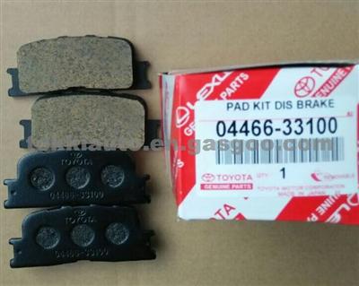 Toyota Brake Pad 0446633100,0446621010,0446633090,0446633100,0446633130,0446633140,D885