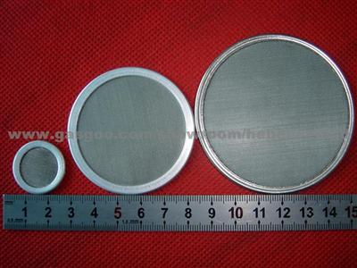 Stainless Steel Wire Mesh Filter Discs