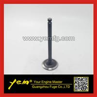 Engine Parts 4TNE94E Intake Valve For Yanmar