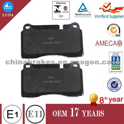 CHEVROLET BRAKE PAD 7L6 698 151 E