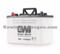 95D31 Lead-Acid Sealed Auto Car Battery 12V 80ah