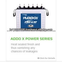 12V Black Lid Lead Acid Tubular Inverter China Auto Battery