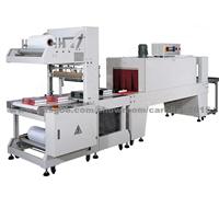 Bottle Packing Semi-Automatic Shrink Sleeve Labeling Machine BZJ5038B And PE Film Shrink Packaging Machine BSE5040A (Chinacoal02)