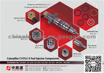 C7,C9 FUEL INJECTOR COMPONENT