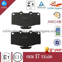 BRAKE PAD D436 04491-35160 FOR TOYOTA