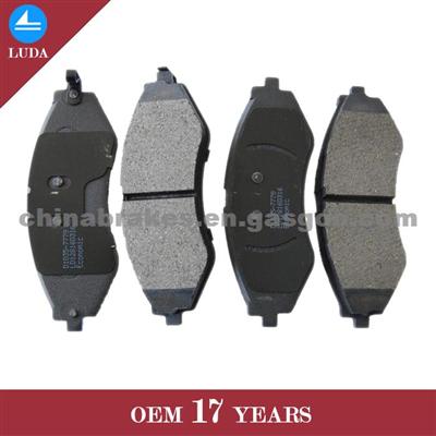 CHEVROLET/SUZUKI BRAKE PAD D1035