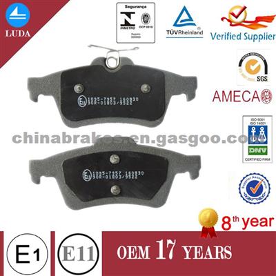 SEMI DISC BRAKE PAD D1095/44060-20J85 FOR JAPANESE